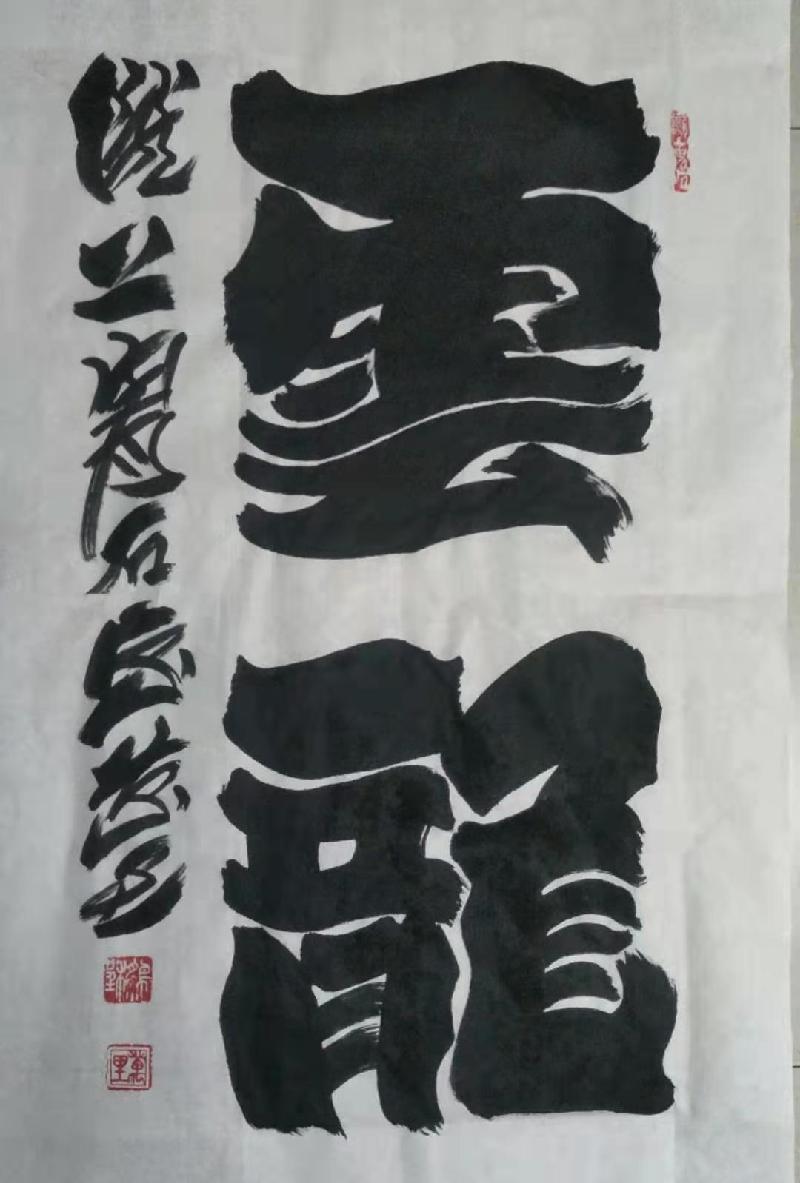 中国著名书法家康万里书法欣赏