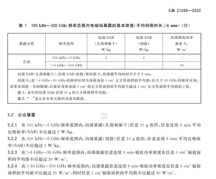 《移动通信终端电磁辐射暴露限值》截图 《移动通信终端电磁辐射暴露限值》截图