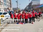 维护环境常态化     街道又见红马甲