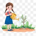 ［佳作欣赏］植树姑娘//文/青草地