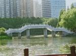 哈尔滨诗人《醉花阴.闲游五洲湖》文/任淑媛（作于山东临沂）