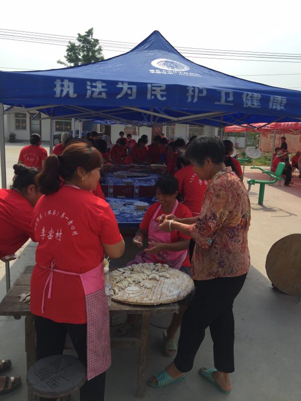 书法家董平立:"豫东孝心第一村"一日行